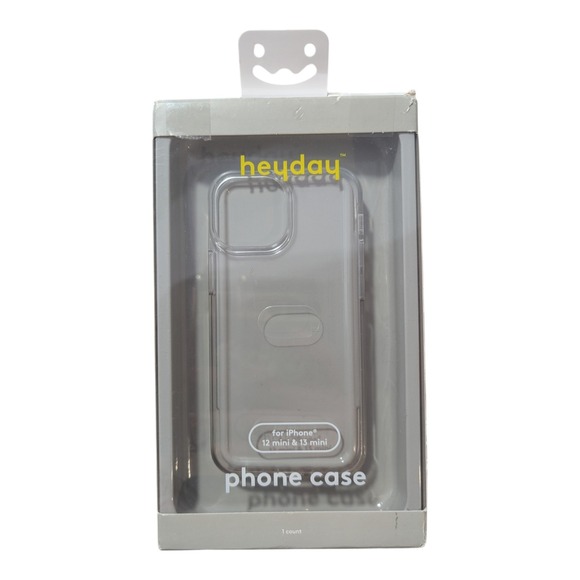 heyday Other - J1. Heyday Case For Apple iPhone 12 Mini & iPhone 13 Mini - Clear Slightly Used